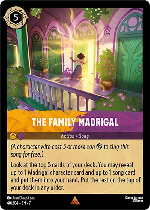 The Family Madrigal (Archazia's Island)  - Cold Foil
