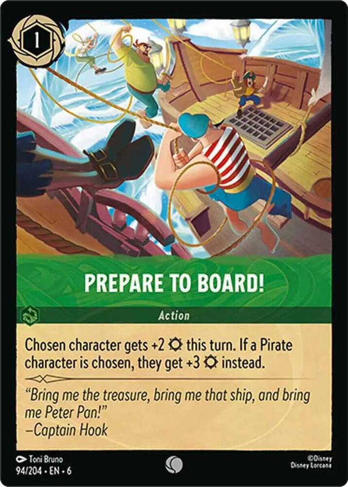 Prepare to Board (Azurite Sea) 