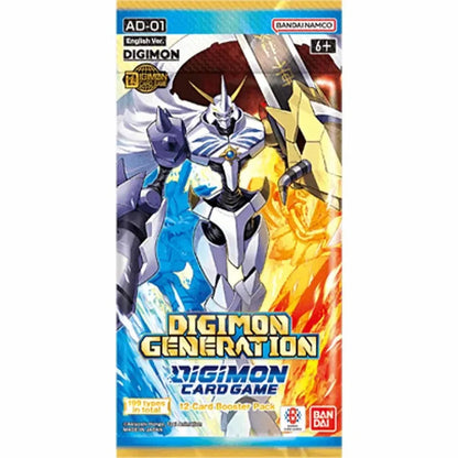 Digimon Card Game: Advanced Booster BOX - Digimon Generation [AD-01]