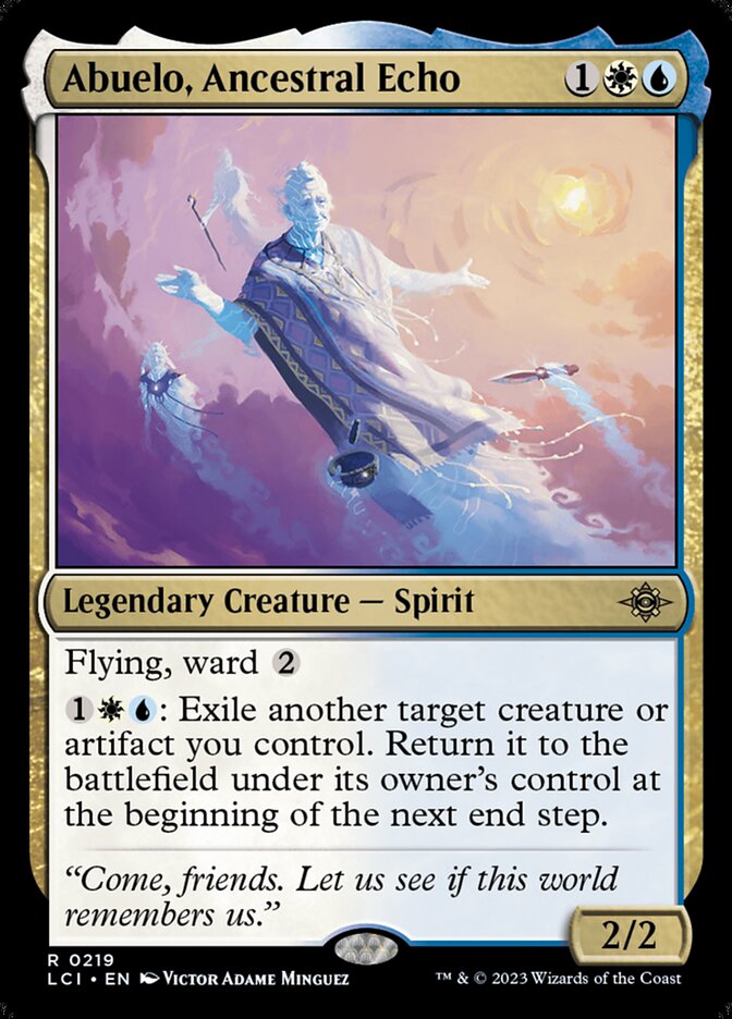 Abuelo, Ancestral Echo 219 (The Lost Caverns of Ixalan)  - Foil