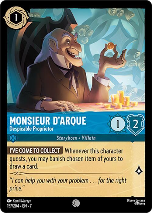Monsieur DArque Despicable Proprietor (Archazia's Island) 