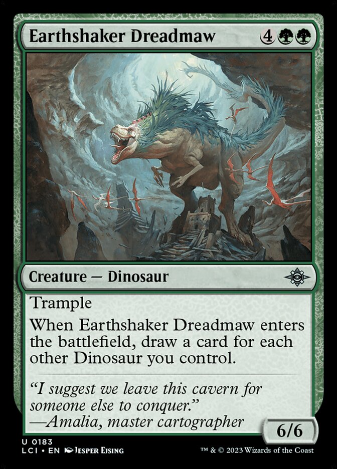 Earthshaker Dreadmaw 183 (The Lost Caverns of Ixalan) 