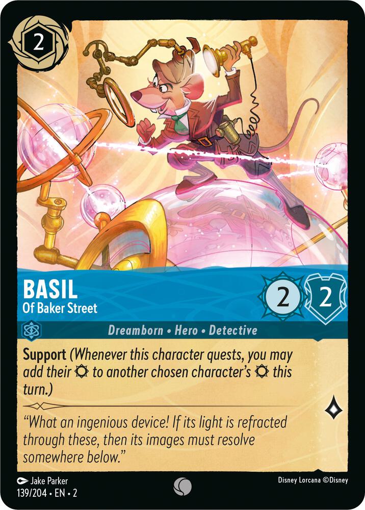 Basil Of Baker Street (Rise of the Floodborn)  - Cold Foil