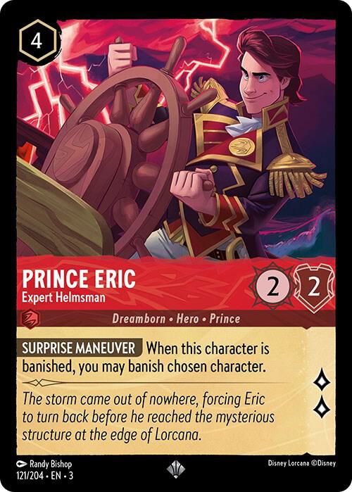 Prince Eric Expert Helmsman (Into the Inklands)  - Cold Foil