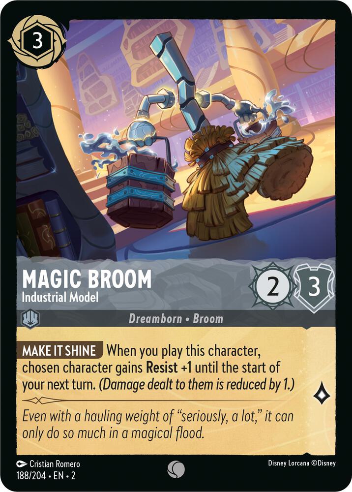 Magic Broom Industrial Model (Rise of the Floodborn) 