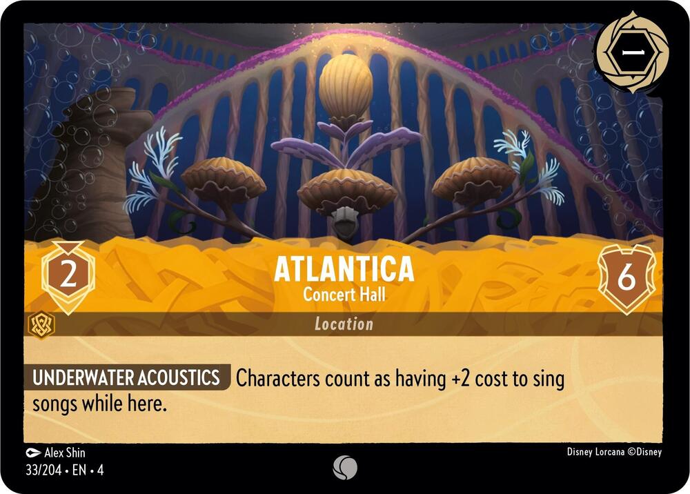 Atlantica Concert Hall (Ursula's Return)  - Cold Foil