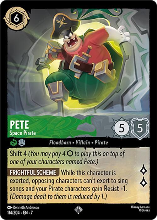 Pete Space Pirate (Archazia's Island)  - Cold Foil