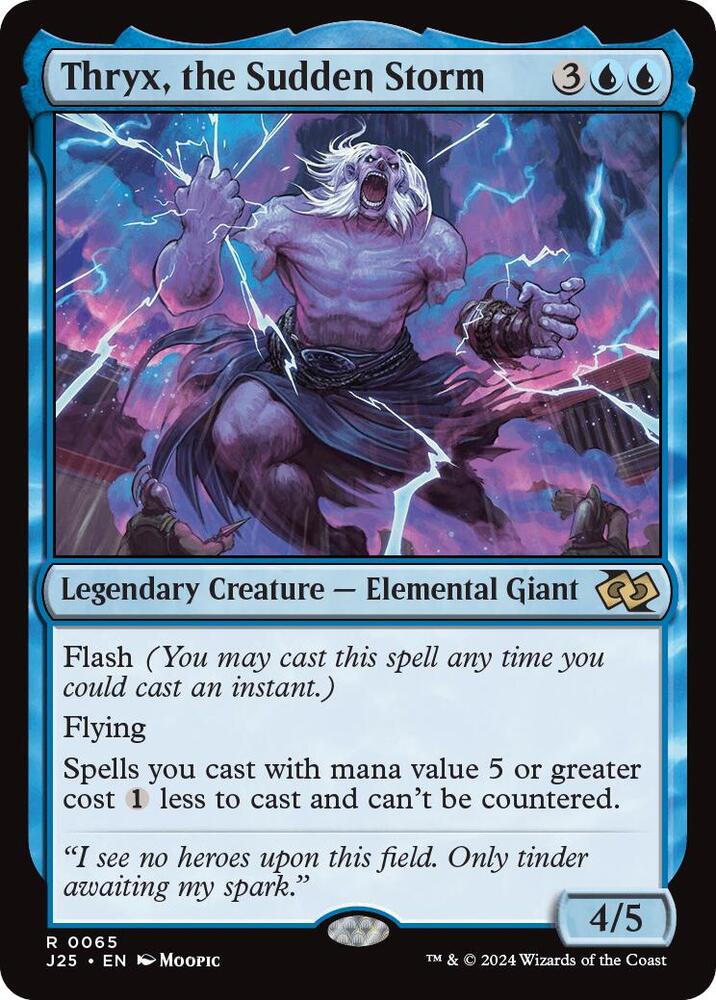 Thryx, the Sudden Storm 65/779 (Foundations Jumpstart) 