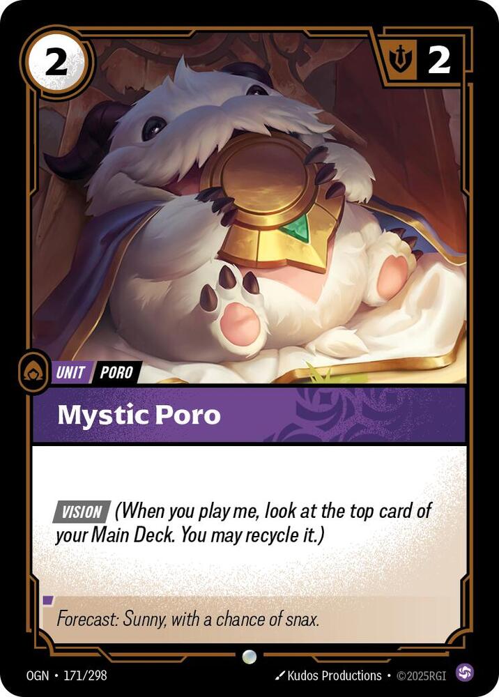Mystic Poro 171/298 (Origins)  - Foil
