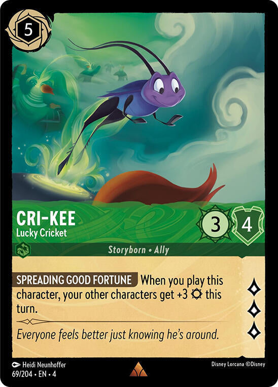 Cri Kee Lucky Cricket (Ursula's Return)  - Cold Foil
