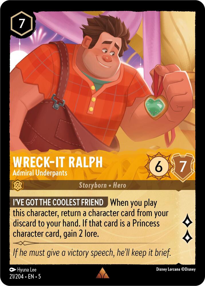 Wreck It Ralph Admiral Underpants (Shimmering Skies) 