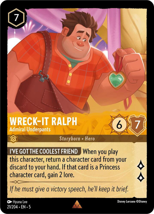 Wreck It Ralph Admiral Underpants (Shimmering Skies) 