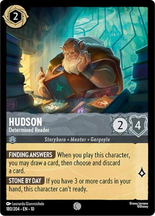 Hudson Determined Reader (Whispers in the Well)  - Cold Foil