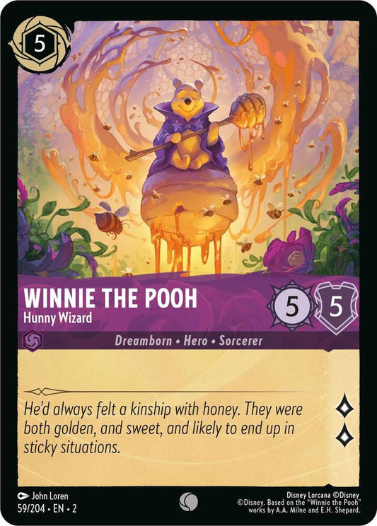 Winnie the Pooh Hunny Wizard (Rise of the Floodborn)  - Cold Foil
