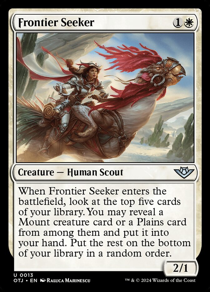 Frontier Seeker 13/286 (Outlaws of Thunder Junction) 
