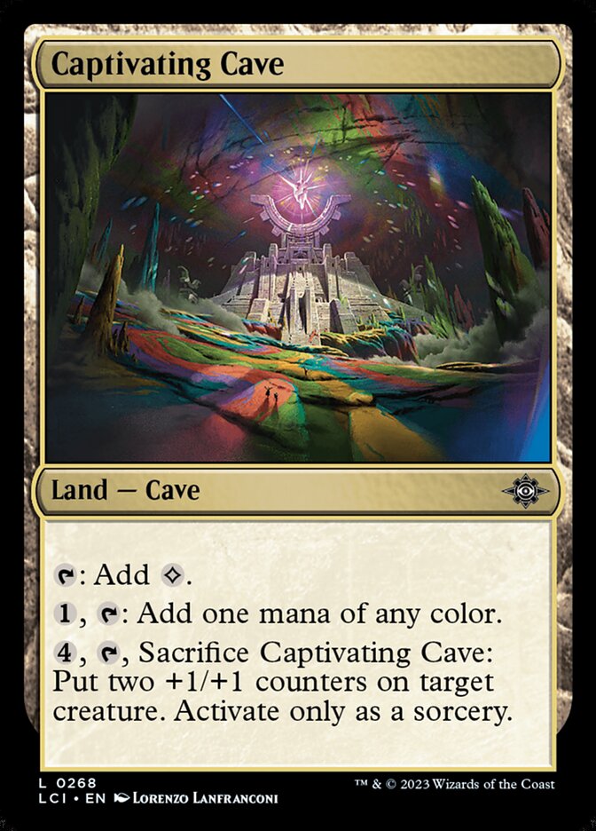 Captivating Cave 268/291 (The Lost Caverns of Ixalan)  - Foil