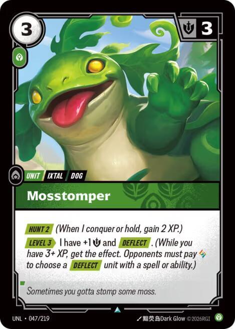 Mosstomper 047/219 (Unleashed)  - Foil