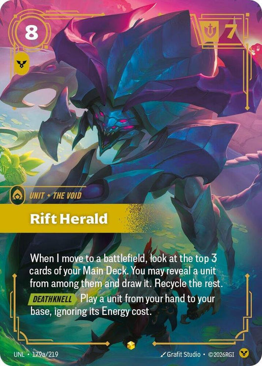 Rift Herald Alternate Art 179a/219 (Unleashed)  - Foil
