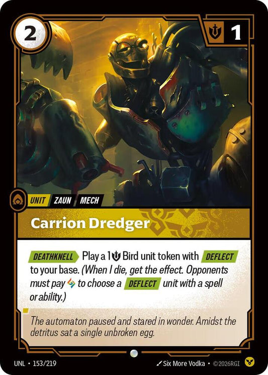 Carrion Dredger 153/219 (Unleashed) 