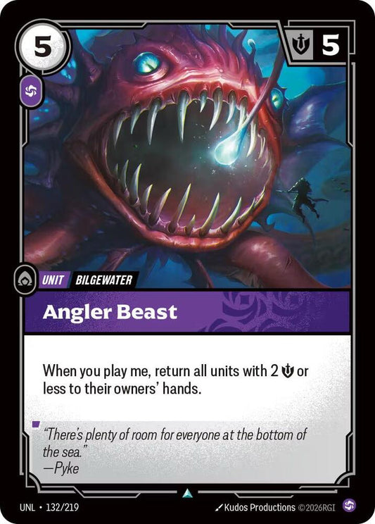 Angler Beast 132/219 (Unleashed)  - Foil