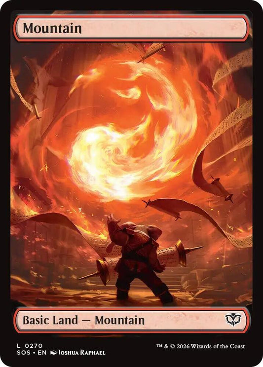 Mountain 270 (Secrets of Strixhaven)  - Full Art Foil