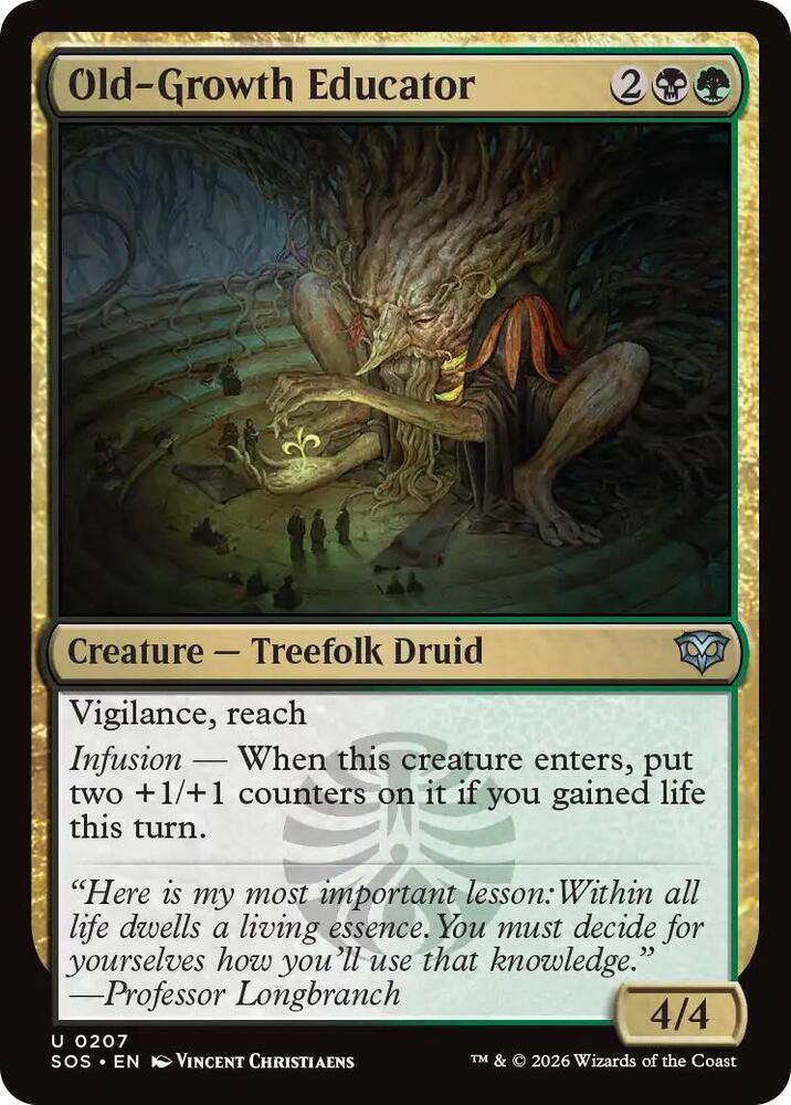 Old Growth Educator 207 (Secrets of Strixhaven)  - Foil
