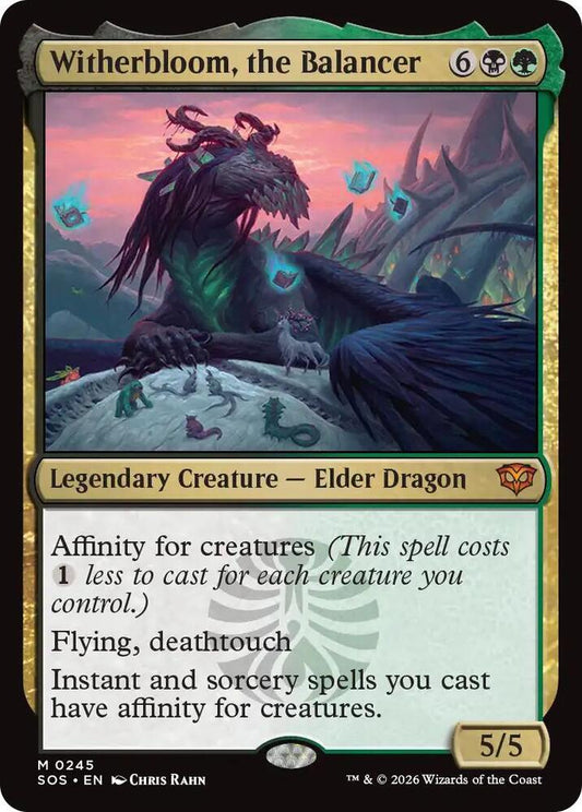 Witherbloom, the Balancer 245 (Secrets of Strixhaven)  - Foil