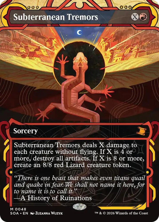Subterranean Tremors 48 (Secrets of Strixhaven: Mystical Archive)  - Foil