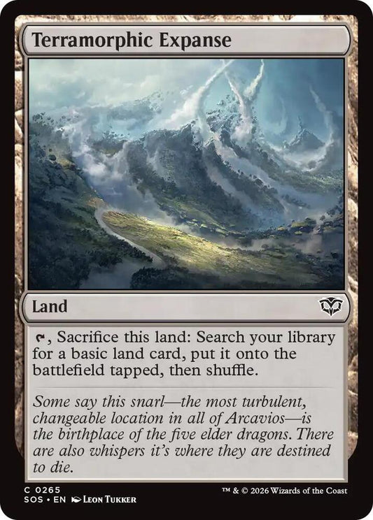 Terramorphic Expanse 265 (Secrets of Strixhaven)  - Foil