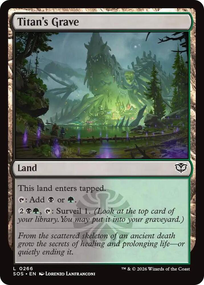 Titans Grave 266 (Secrets of Strixhaven) 