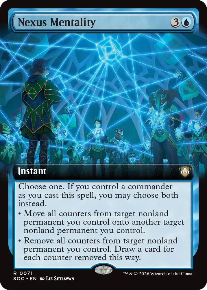 Nexus Mentality Extended Art 71 (Commander: Secrets of Strixhaven) 