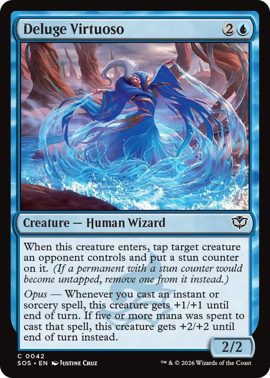 Deluge Virtuoso 42 (Secrets of Strixhaven)  - Foil