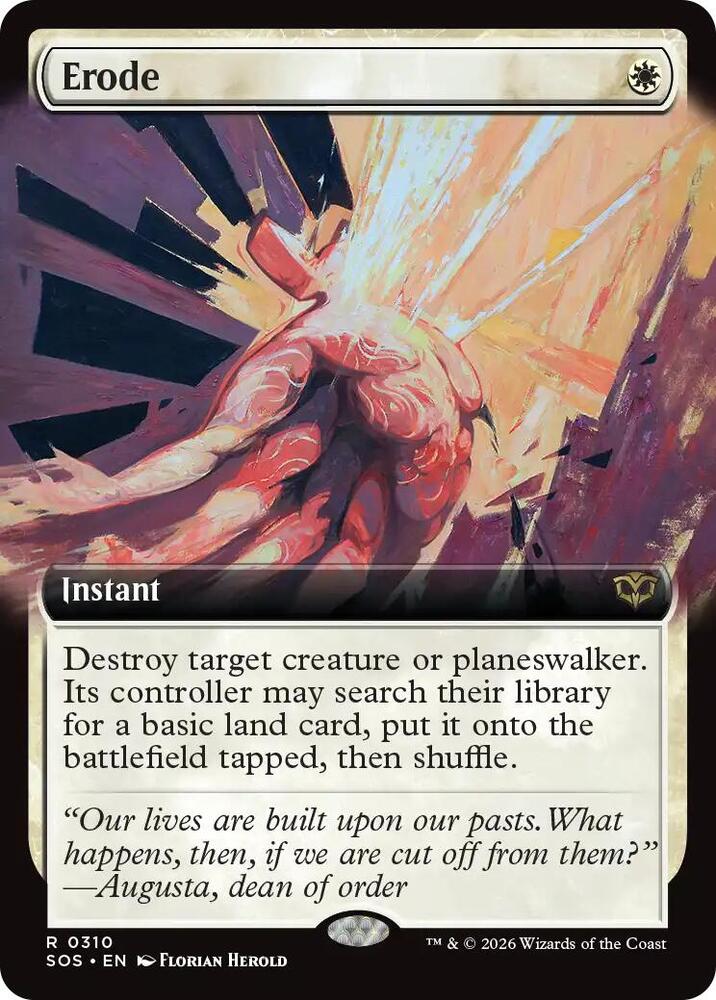 Erode Extended Art 310 (Secrets of Strixhaven) 