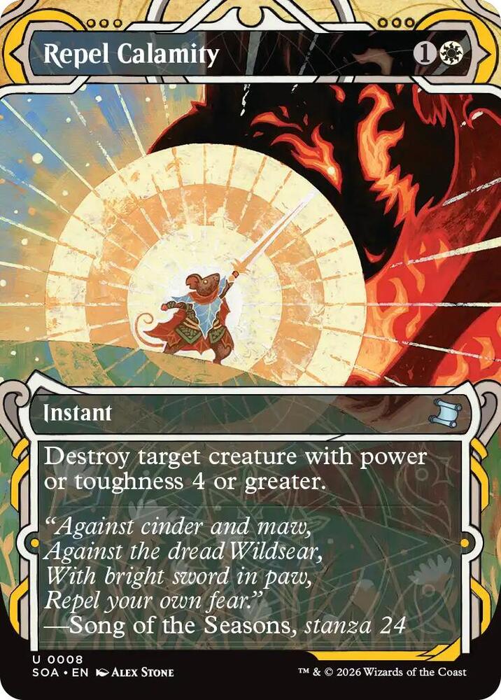 Repel Calamity 8 (Secrets of Strixhaven: Mystical Archive)  - Foil