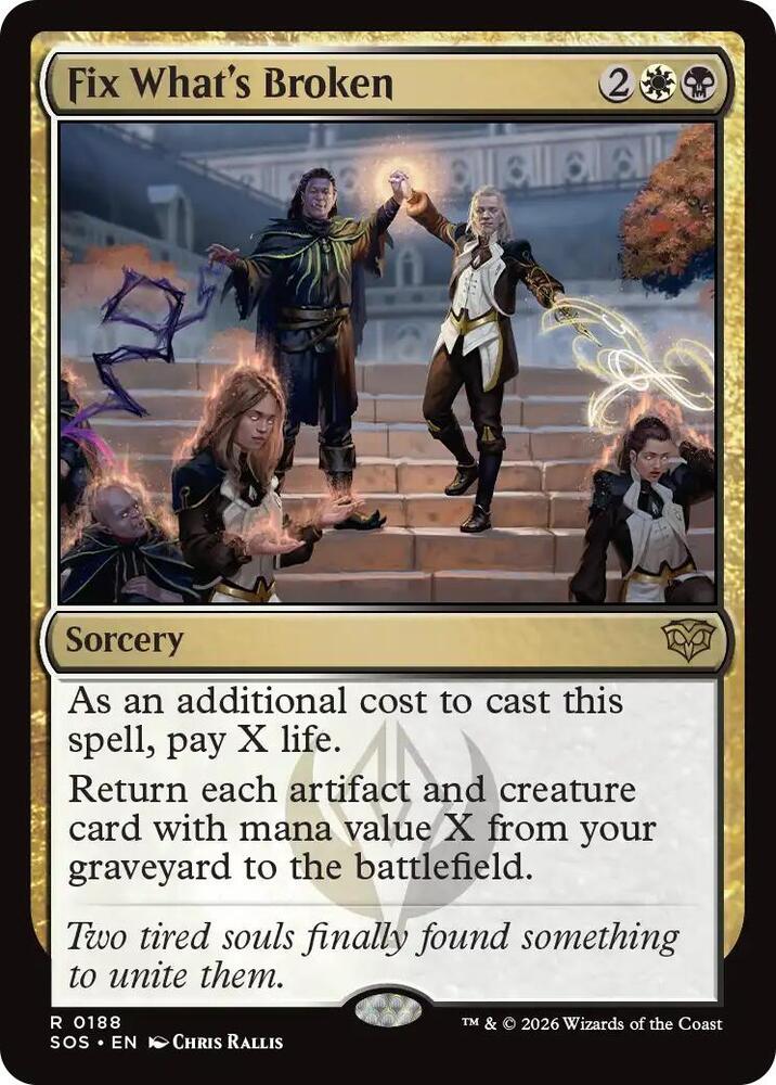 Fix Whats Broken 188 (Secrets of Strixhaven) 