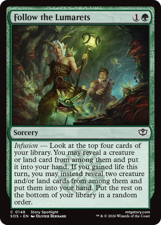 Follow the Lumarets 148 (Secrets of Strixhaven)  - Foil