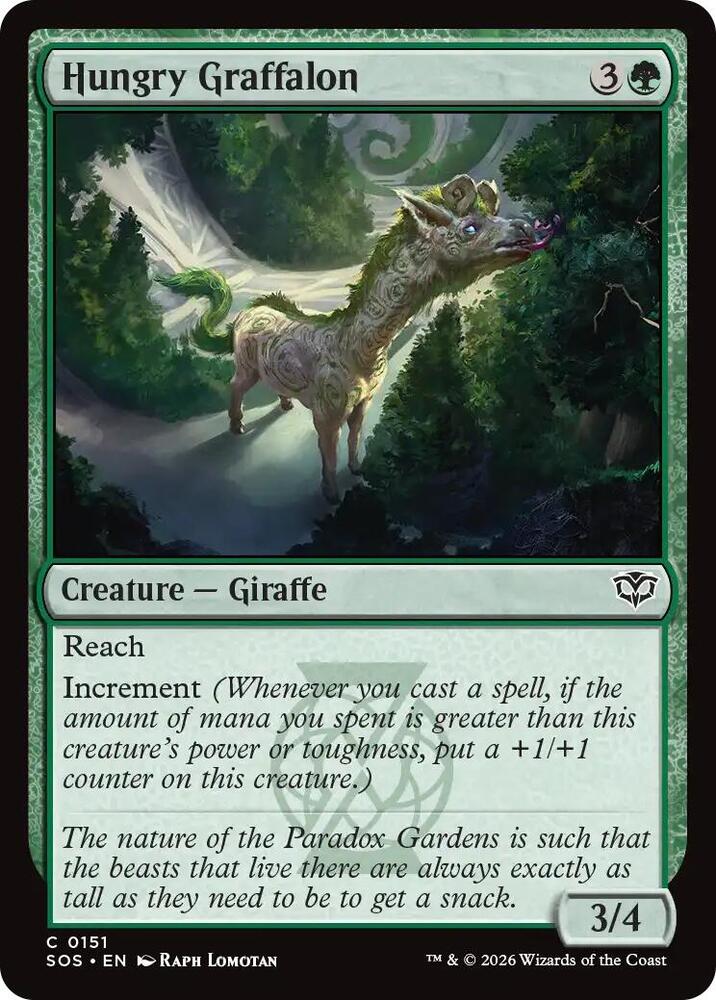 Hungry Graffalon 151 (Secrets of Strixhaven)  - Foil