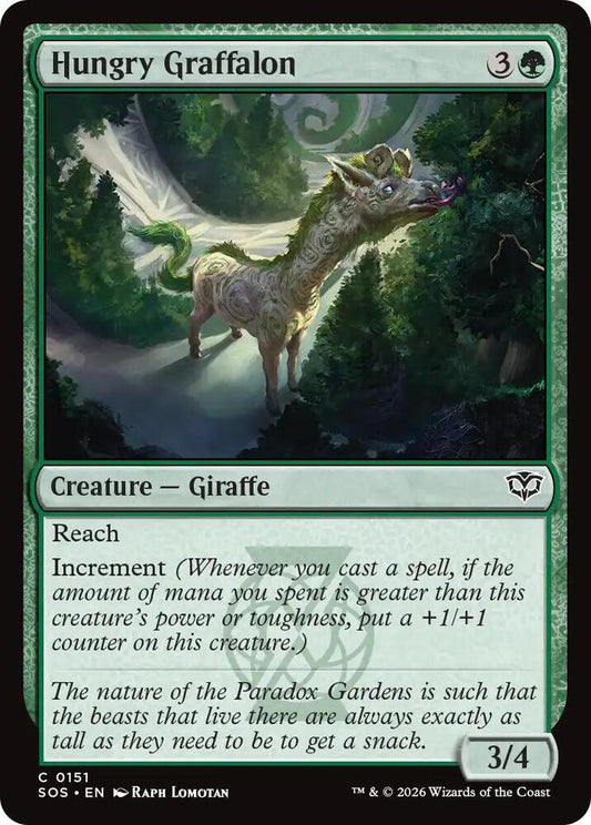 Hungry Graffalon 151 (Secrets of Strixhaven)  - Foil