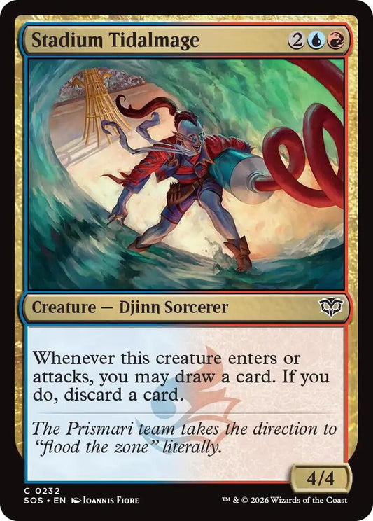 Stadium Tidalmage 232 (Secrets of Strixhaven)  - Foil