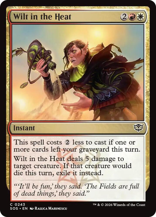 Wilt in the Heat 243 (Secrets of Strixhaven)  - Foil