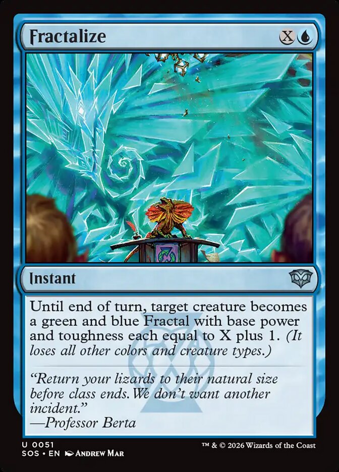 Fractalize 51 (Secrets of Strixhaven)  - Foil