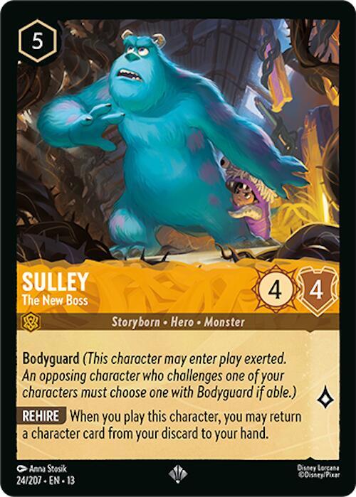 Sulley, The New Boss 24/207 (Attack of the Vine!)  - Cold Foil