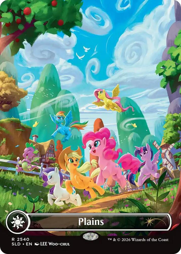 Plains 2540 (Secret Lair Drop Series)  - Full Art Foil