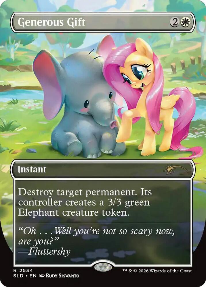 Generous Gift 2534 (Secret Lair Drop Series)  - Borderless Foil