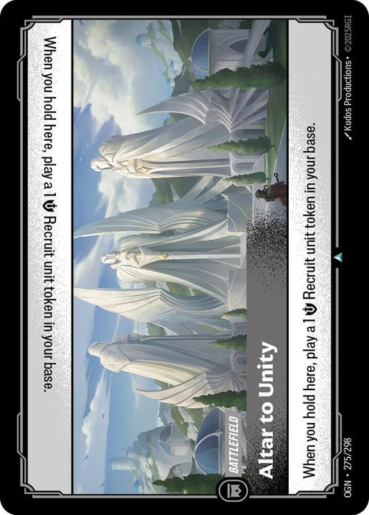 Altar to Unity 275/298 (Origins)  - Foil