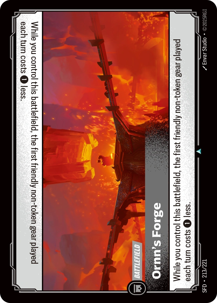 Ornn's Forge 213/221 (Spiritforged)  - Foil