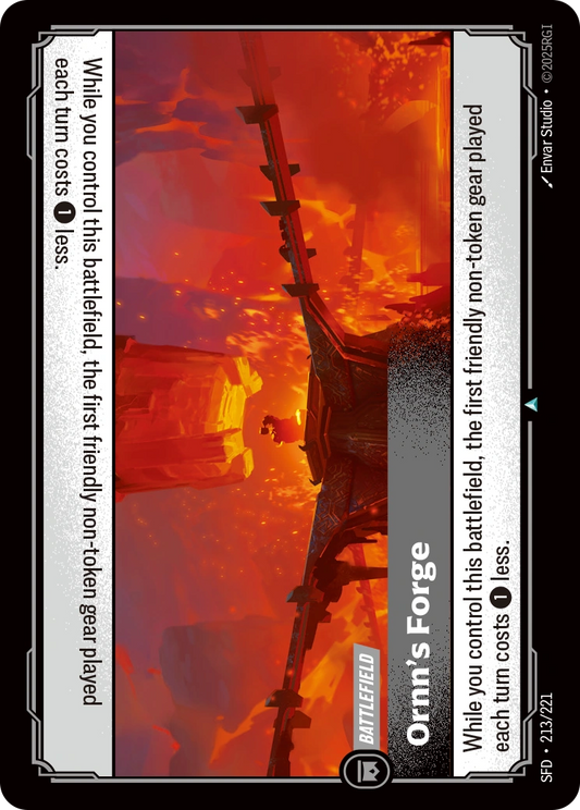 Ornn's Forge 213/221 (Spiritforged)  - Foil