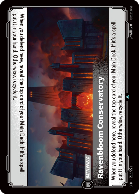Ravenbloom Conservatory 215/221 (Spiritforged)  - Foil