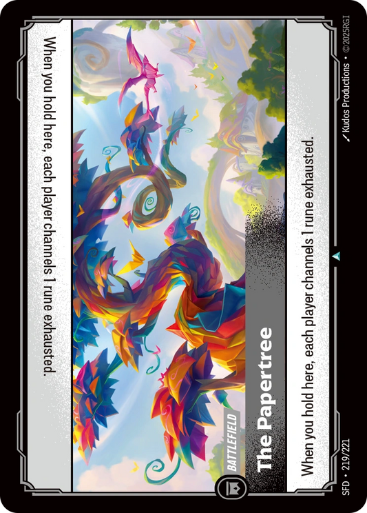 The Papertree 219/221 (Spiritforged)  - Foil