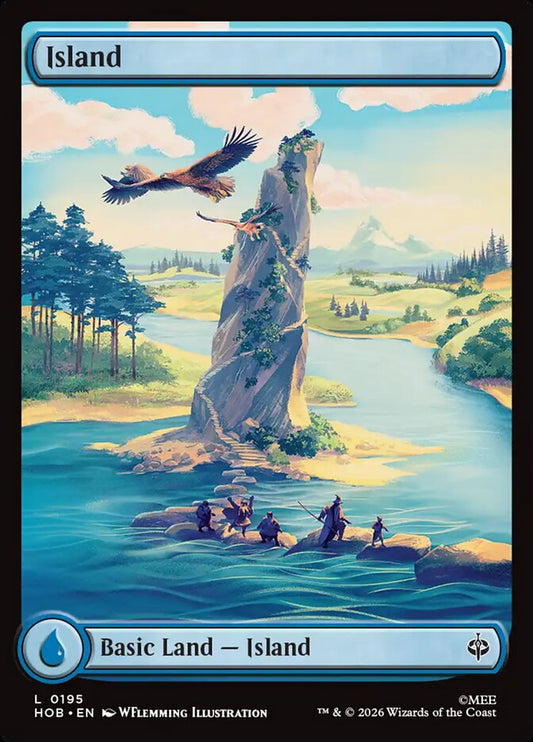 Island 195 (The Hobbit)  - Foil